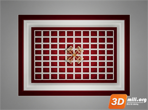 Ceiling Decoration Skp Files